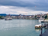 Blick auf den Rhein in Basel